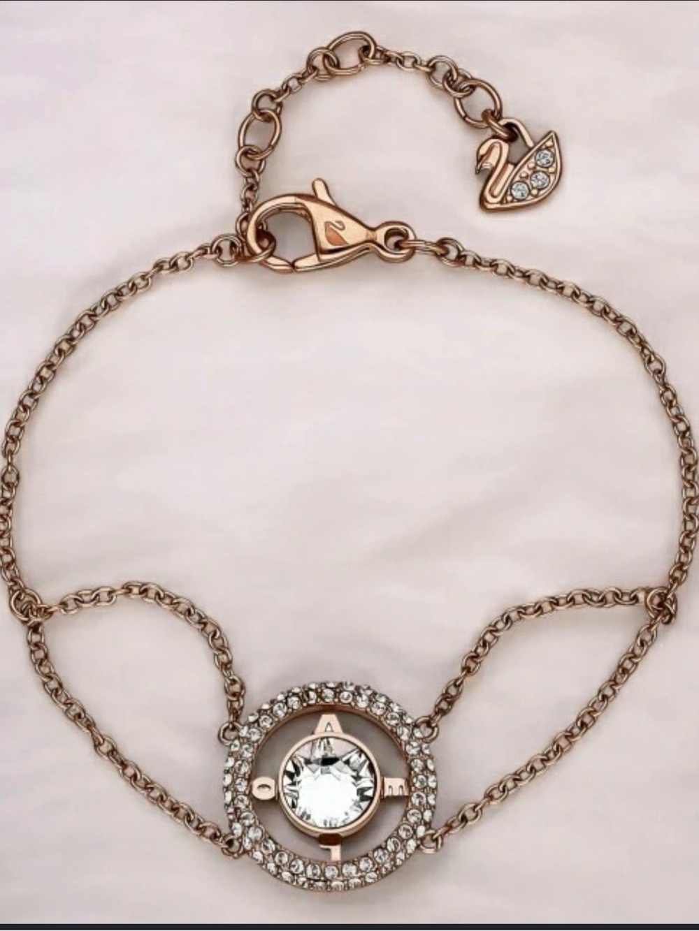 Swarovski Bracelet Women's Rose Gold SK-5636507 Size M